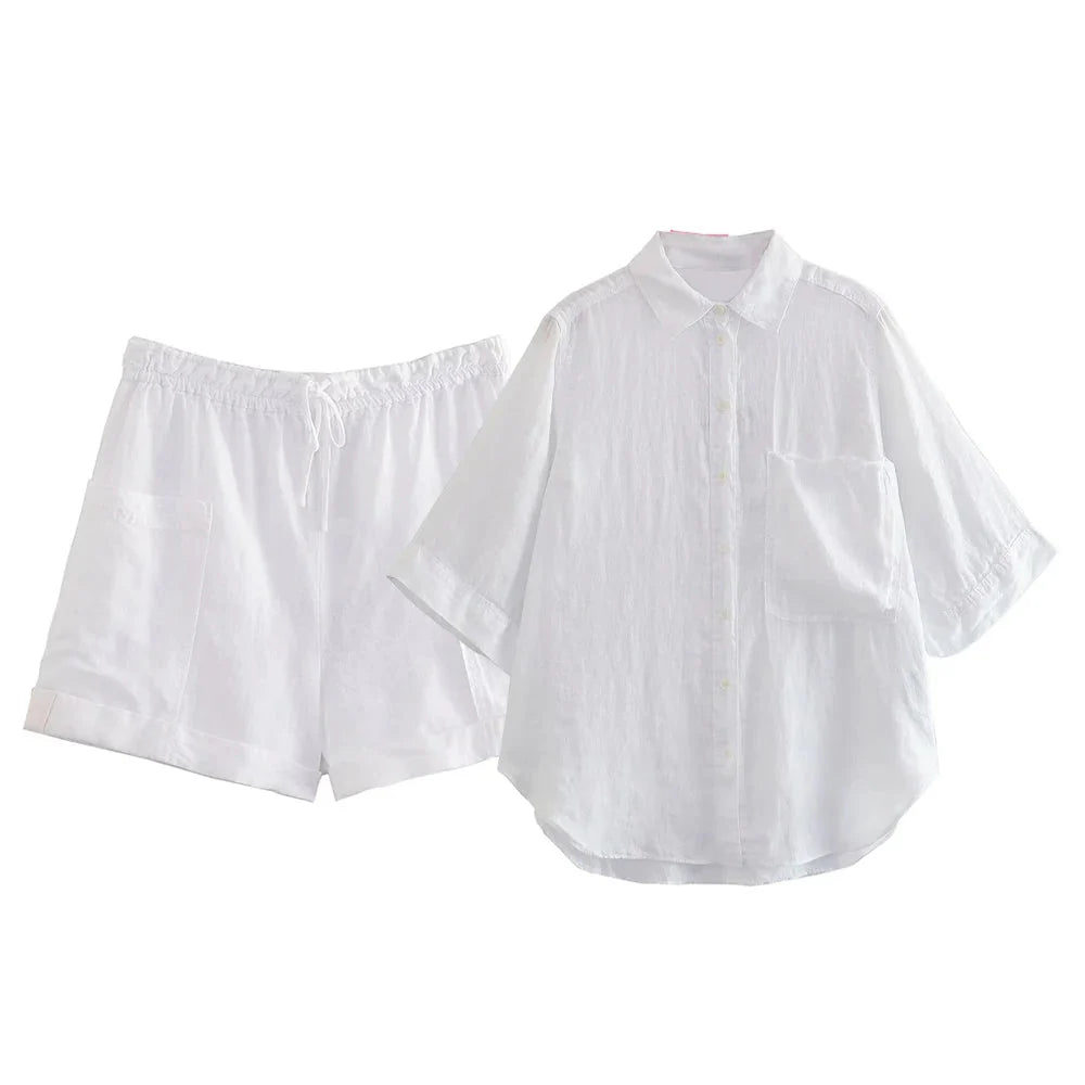 Lněný Letní Set - Ciele