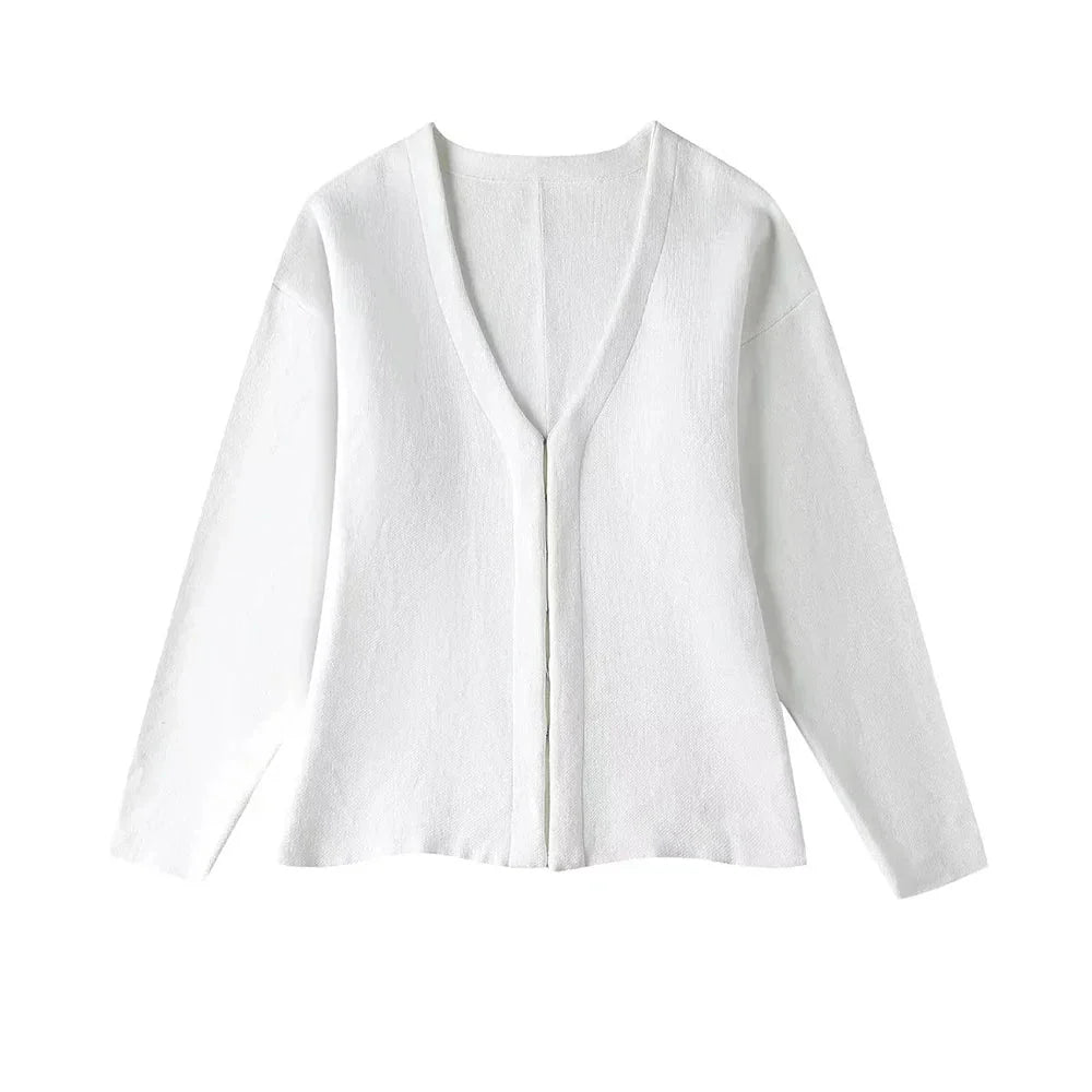 Pletený Kardigan - Ciele