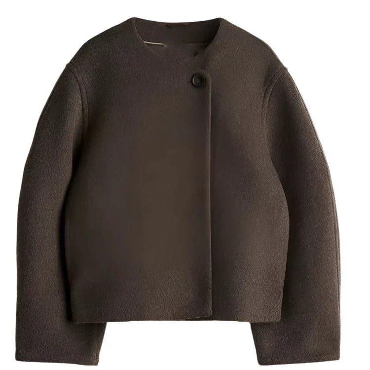 Krátká Bunda s Jedním Knoflíkem - Ciele