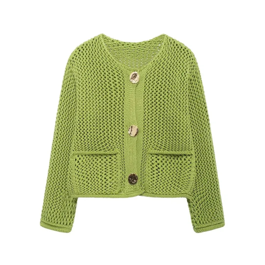 Pletený Kardigan - Ciele