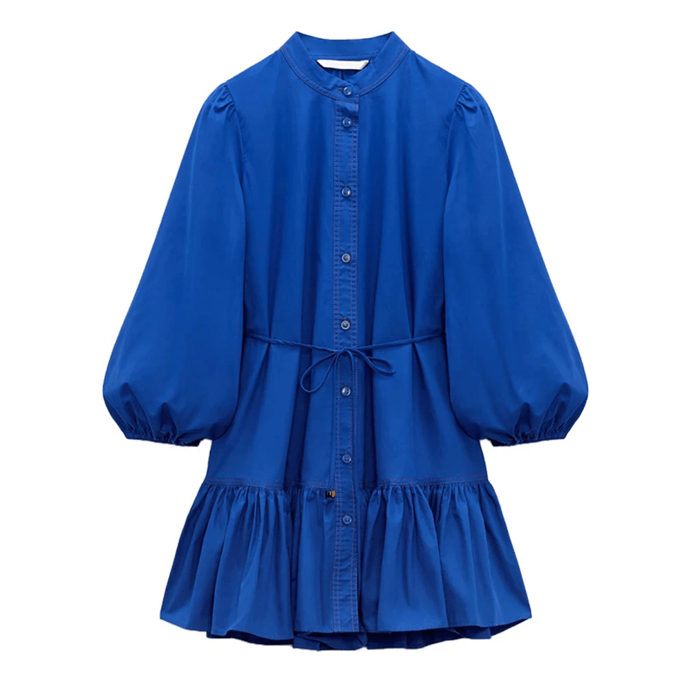 Šaty s Knoflíky a Vázáním - Ciele