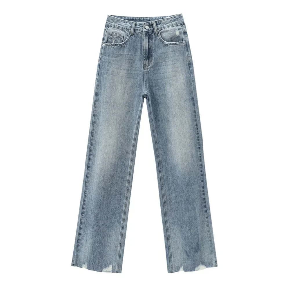 Široké Rovné Džíny - Ciele