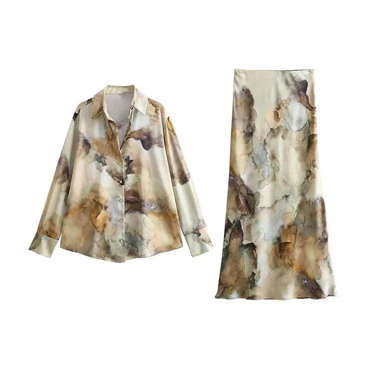 Souprava Tie - Dye - Ciele