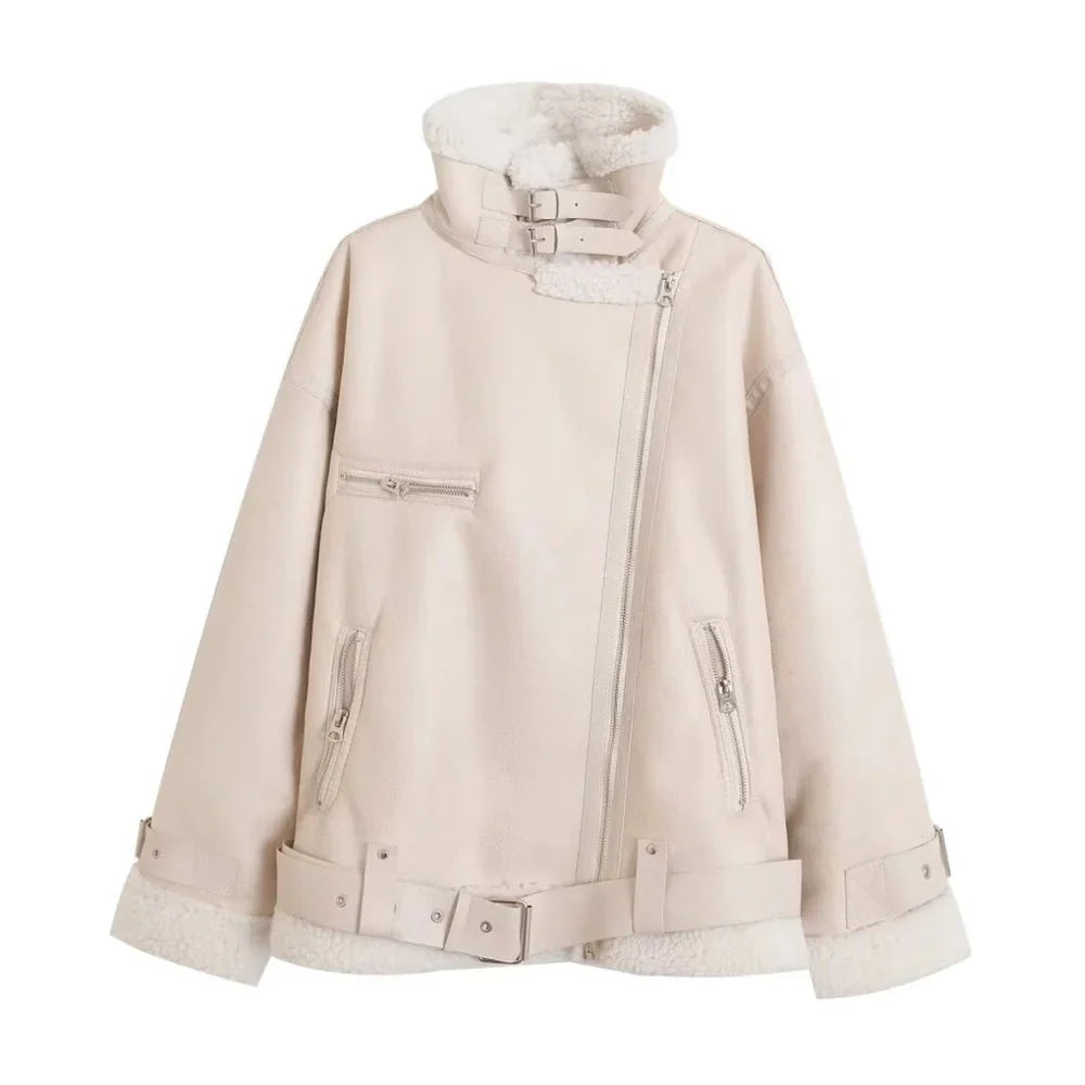 Volná Casual Bunda - Ciele