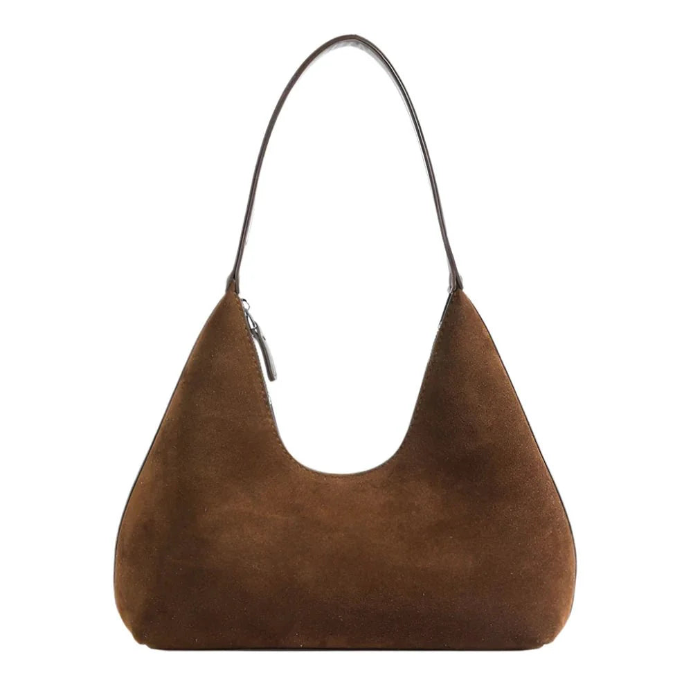 Zakřivená Semišová Taška - Ciele